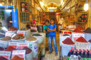 Spice sellers.HARAN AND URFA Turkey